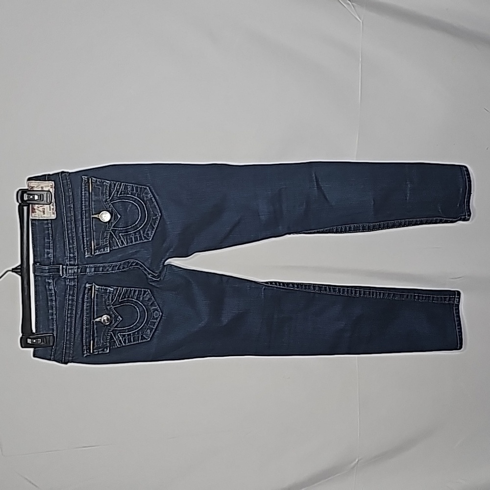 True Religion Julie skinny low rise jeans blue  size 25